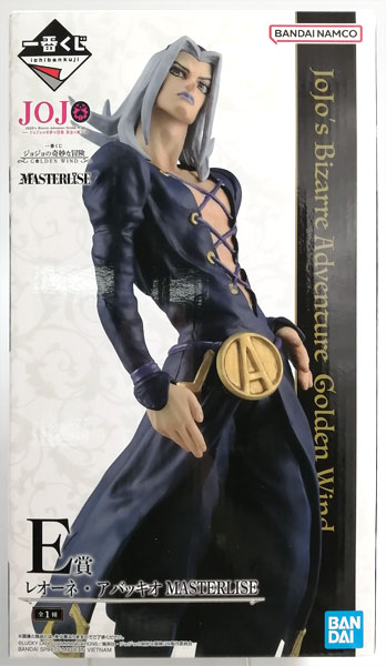 【中古】一番くじ ジョジョの奇妙な冒険 GOLDEN WIND E賞 レオーネ・アバッキオ MASTERLISE (プライズ)[BANDAI SPIRITS]