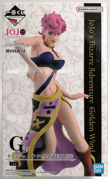 【中古】一番くじ ジョジョの奇妙な冒険 GOLDEN WIND G賞 トリッシュ・ウナ MASTERLISE (プライズ)[BANDAI SPIRITS]