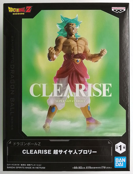 【中古】ドラゴンボールZ CLEARISE 超サイヤ人ブロリー (プライズ)[BANDAI SPIRITS]