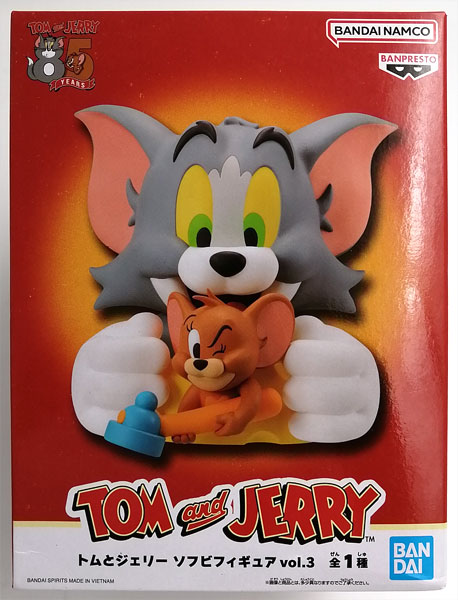 新品未開封　1989年製　トムとジェリー　フィギュア　ソフビ　ビンテージ トムとジェリー ソフビフィギュア vol.1 - メルカリ
