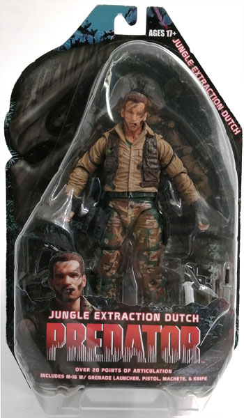プレデター アクションフィギュア シリーズ8 JUNGLE EXTRACTION DUTCH