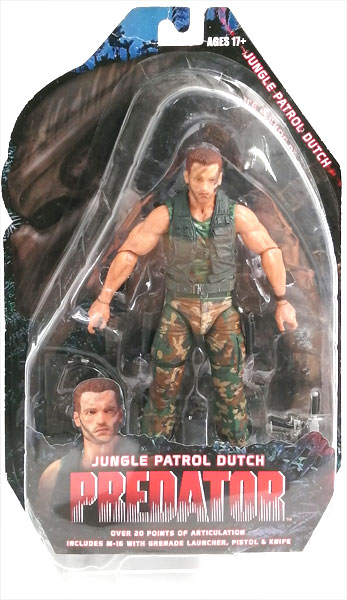 プレデター アクションフィギュア シリーズ8 JUNGLE PATROL DUTCH
