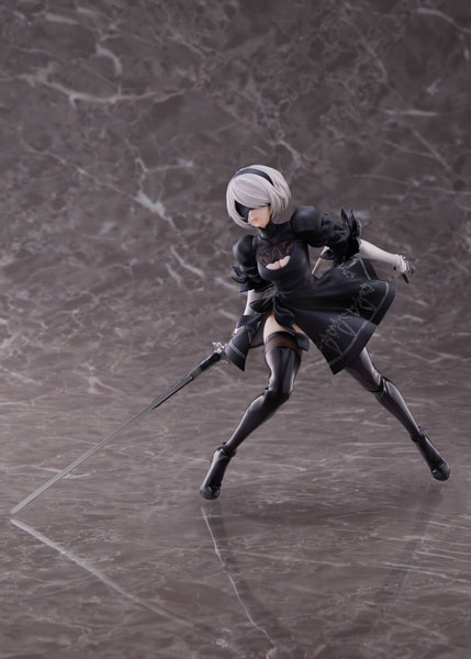 【中古】【特典】NieR：Automata Ver1.1a 2B 1/7 完成品フィギュア 通常版 (アニプレックスオンライン限定)[アニプレックス]