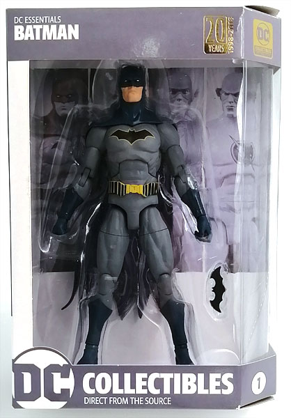 【中古】『DCコミックス』6インチ(DC アクションフィギュア)「エッセンシャルズ」バットマン[DCコレクティブル]