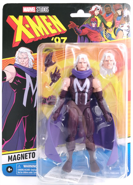 【中古】『マーベル』「マーベル・レジェンド」6インチ X-MENシリーズ マグニートー(ニュー・コスチューム)[アニメ『X-MEN ’97』][ハズブロ]