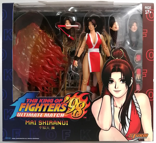 【中古】ザ・キング・オブ・ファイターズ ’98 アルティメットマッチ アクションフィギュア 不知火舞[ストームコレクティブルズ]