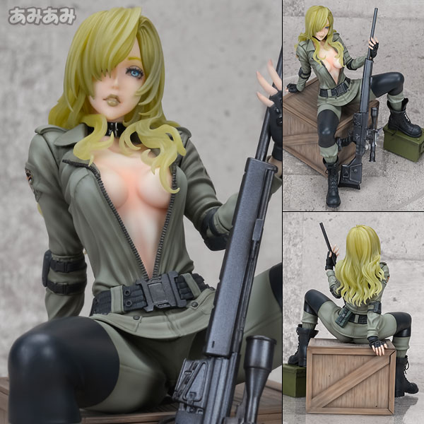 スナイパーウルフ メタルギア ソリッド美少女 再販 1/7スケール PVC 塗装済完成品フィギュア コトブキヤ(KOTOBUKIYA) の画像