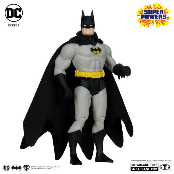 『DC』DCダイレクト 「DCスーパーパワーズ」4インチ #39 バットマン(ブラック＆グレースーツ)[コミック][マクファーレントイズ]