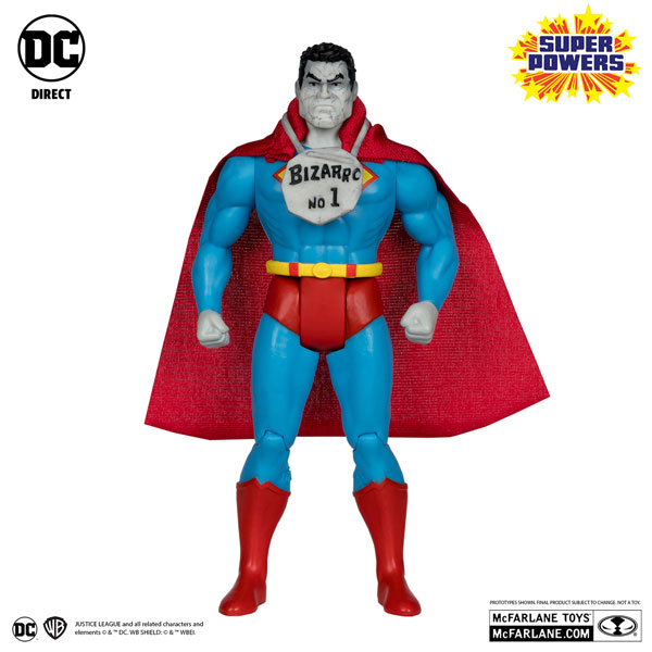 『DC』DCダイレクト 「DCスーパーパワーズ」4インチ・アクションフィギュア #42 ビザロ[コミック][マクファーレントイズ]