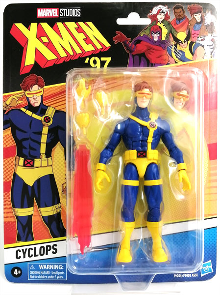 【中古】(本体A/箱B)『マーベル』「マーベル・レジェンド」6インチ・アクションフィギュア X-MENシリーズ サイクロップス[アニメ『X-MEN ’97』][ハズブロ]《発売済・在庫品》