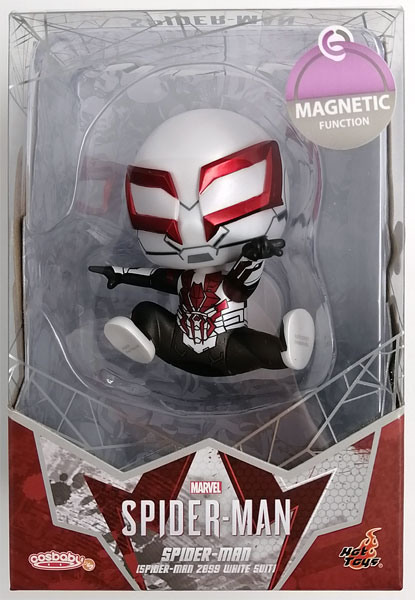 【中古】コスベイビー Marvel’s Spider-Man [サイズS] スパイダーマン(スパイダーマン2099ホワイト・スーツ版) (スパイダーマン エクスクルーシブ・ストア ジャパンツアー限定)[ホットトイズ]