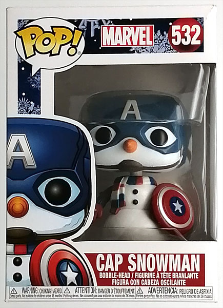 【中古】POP！ MARVEL キャップ・スノーマン[ファンコ]