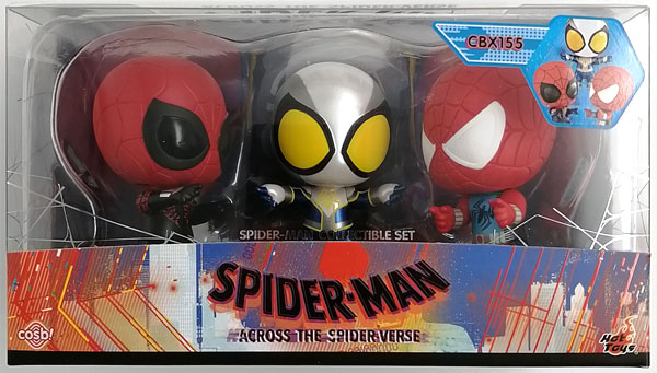 【中古】コスビ 『スパイダーマン：アクロス・ザ・スパイダーバース』 スパイダーマン 3体セットB (東京コミコン2023、トイサピエンス限定)[ホットトイズ]