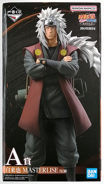 【中古】一番くじ NARUTO-ナルト- 疾風伝 伝説の三忍 A賞 自来也 MASTERLISE (プライズ)[BANDAI SPIRITS]