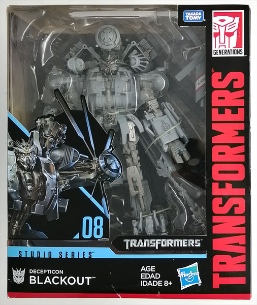 【中古】トランスフォーマー スタジオシリーズ SS-08 ブラックアウト[ハズブロ]