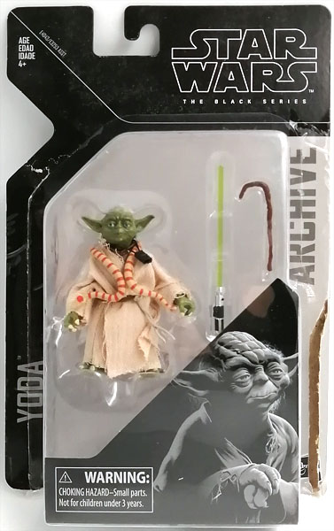 【中古】スター・ウォーズ BLACKシリーズ アーカイブ 6インチ・アクションフィギュア ヨーダ[ハズブロ]