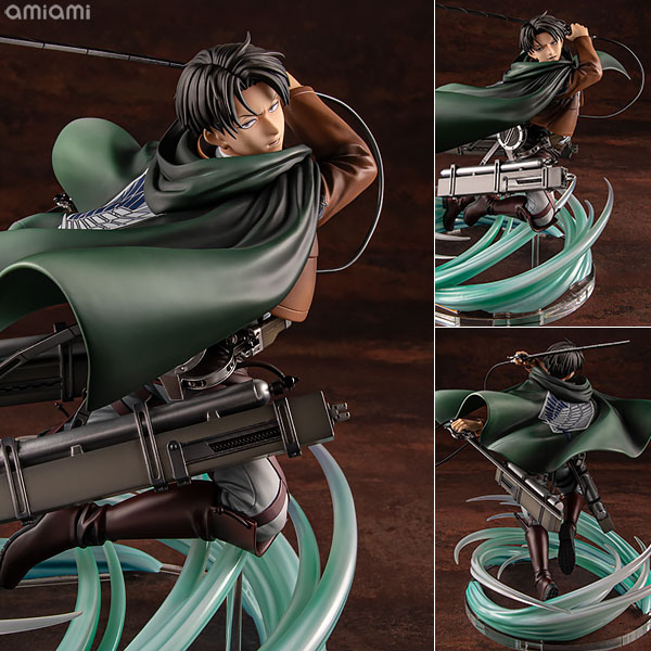 進撃の巨人」リヴァイ、最新1/6スケールフィギュア登場！ “人類
