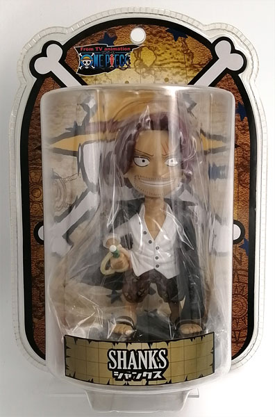 【中古】ボビングヘッド ONE PIECE シリーズ シャンクス 限定パッケージ版 (ローソン限定)[プレックス]