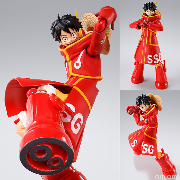 BANDAI SPIRITS S.H.Figuarts Monkey D. Luffy Future Island Egghead
