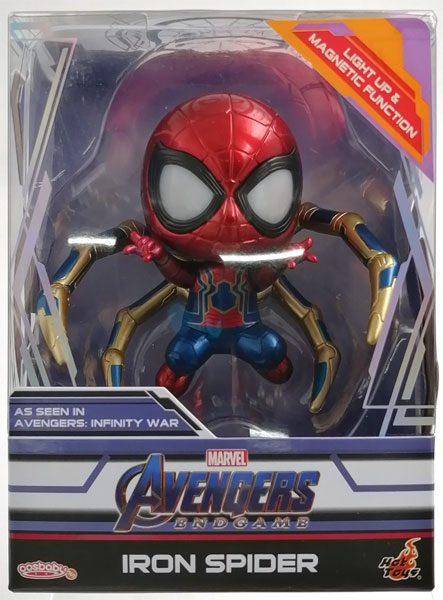 【中古】コスベイビー アベンジャーズ/インフィニティ・ウォー [サイズS] アイアン・スパイダー(四脚版) (アベンジャーズ エクスクルーシブ・ストア by ホットトイズ限定)[ホットトイズ]