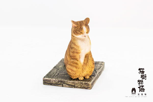 『猫街物語』 瞑想猫Ver. 茶トラ 1/6 完成品フィギュア[WE ART DOING]