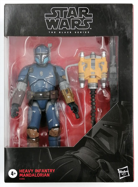 【中古】(本体A/箱C)スター・ウォーズ BLACKシリーズ 6インチ・アクションフィギュア ヘビー・インファントリー マンダロリアン[ハズブロ]《発売済・在庫品》