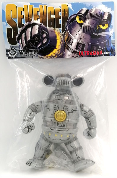 【中古】ウルトラマン セブンガー(墓場の画廊 限定シルバーグリッターVer.) ソフビ[Planet-X]