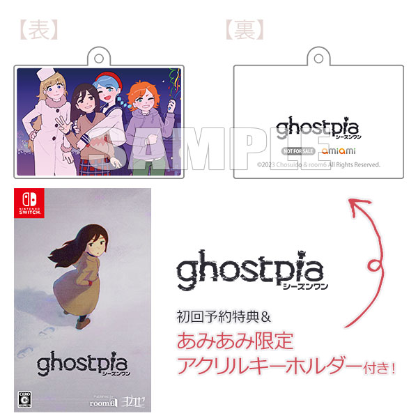 【あみあみ限定特典】【特典】Nintendo Switch ghostpia シーズンワン[room6]