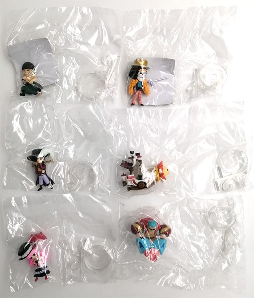 【中古】From TV animation ONE PIECE ワンピの実 第八海戦 全6種セット (プライズ)[バンダイ]