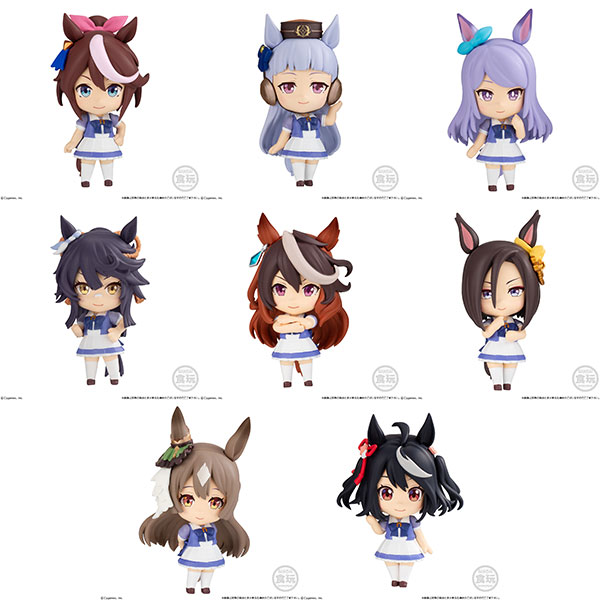 【中古】ウマ娘 プリティーダービー ミニキャラコレクション 02 全8種セット[バンダイ]