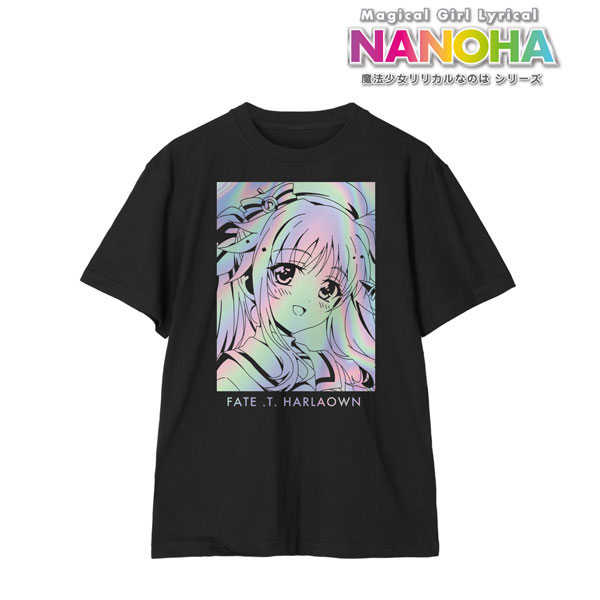 魔法少女リリカルなのはシリーズ 描き下ろし フェイト・T・ハラオウン 吹奏楽ver. ホログラムTシャツ メンズ S[アルマビアンカ]