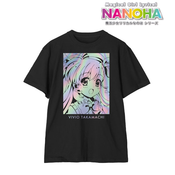 魔法少女リリカルなのはシリーズ 描き下ろし 高町ヴィヴィオ 吹奏楽ver. ホログラムTシャツ メンズ XXL[アルマビアンカ]