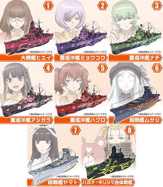 劇場版 蒼き鋼のアルペジオ -アルス・ノヴァ- Cadenza 霧の艦隊モデル2