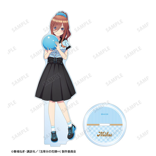五等分の花嫁∽ 描き下ろし 中野三玖 ボウラーガールver. BIGアクリルスタンド[アルマビアンカ]《在庫切れ》