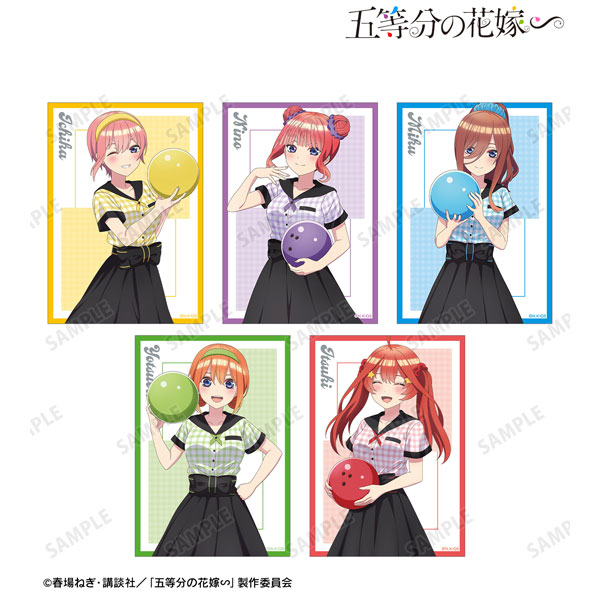五等分の花嫁∽ 描き下ろし ボウラーガールver. ブロマイド5枚セット[アルマビアンカ]《在庫切れ》