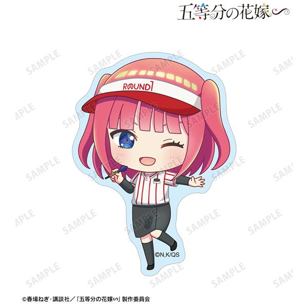 五等分の花嫁∽ 中野二乃 ちびキャラ ダイカットステッカー ver.B[アルマビアンカ]