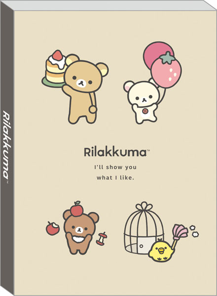 MH22201 リラックマ BASIC RILAKKUMA Favorite Things メモパッド[サンエックス]