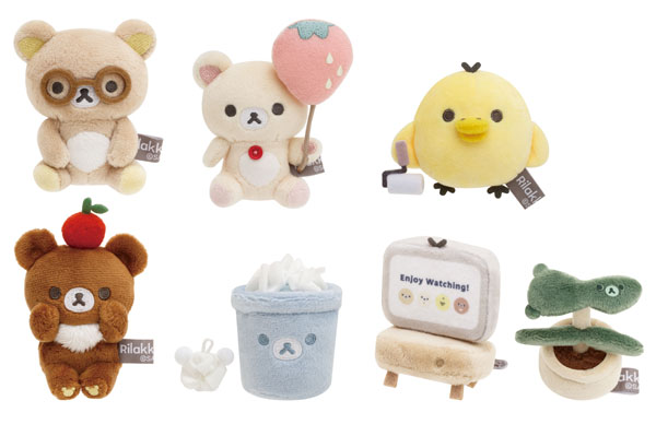 MO67101 リラックマ BASIC RILAKKUMA Favorite Things てのりぬいぐるみ 18個入りアソートBOX[サンエックス]