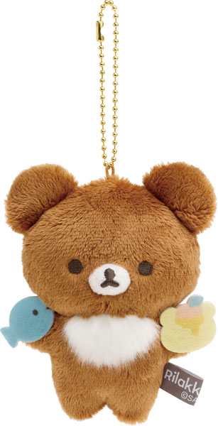 MO67501 リラックマ BASIC RILAKKUMA Favorite Things ぶらさげぬいぐるみ チャイロイコグマ[サンエックス]