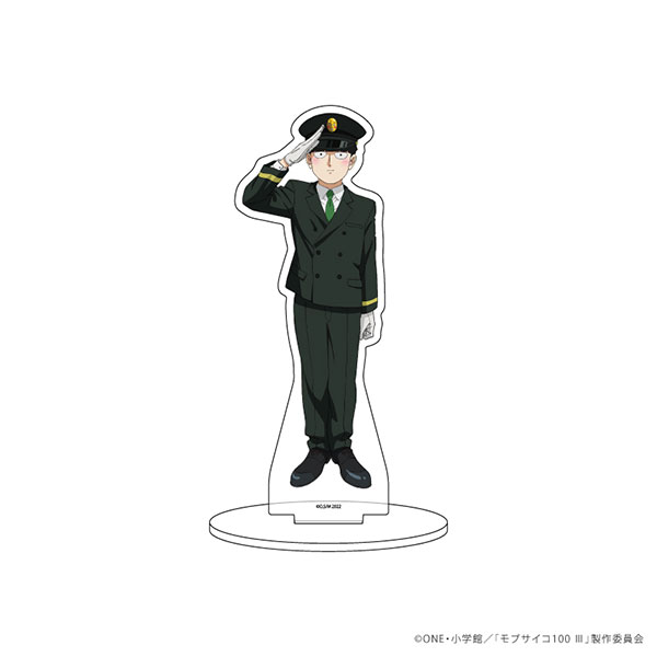 モブサイコ100 師匠のお誕生日会 アクリルスタンド 影山茂夫 霊幻新隆 マルイ TVアニメ『モブサイコ100 Ⅲ』×Chugai Grace Cafe~師匠の