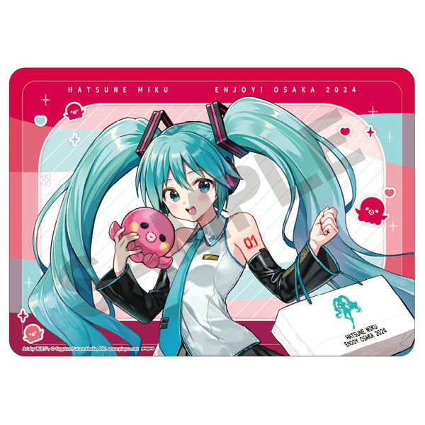 初音ミク ラバーマット 初音ミク エンジョイ大阪2024[クラックス]