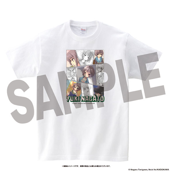 涼宮ハルヒの憂鬱 半袖Tシャツ 長門有希(Mサイズ)[DMM.com]