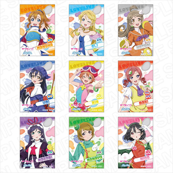 ラブライブ！×ぷよぷよ スクエアカンバッジ 9個入りセット[コンテンツシード]