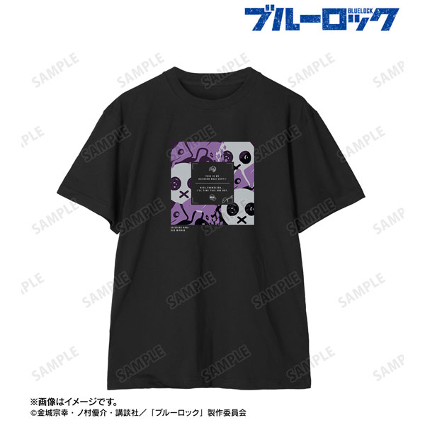 TVアニメ『ブルーロック』 凪誠士郎＆御影玲王 モチーフ Tシャツ メンズ S[アルマビアンカ]