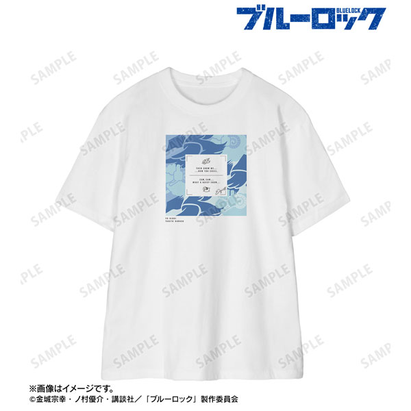 TVアニメ『ブルーロック』 氷織羊＆烏旅人 モチーフ Tシャツ レディース L[アルマビアンカ]