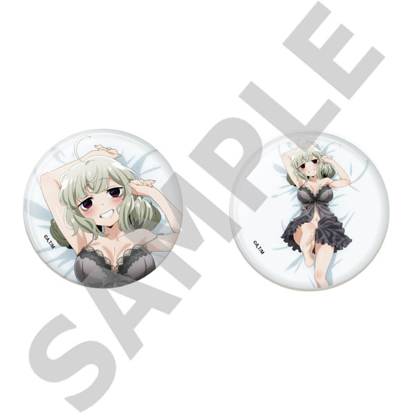 魔法少女にあこがれて 76mm缶バッジ2個セット 阿良河キウィ(描きおろし