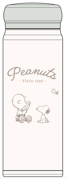 「PEANUTS」 ダイレクトステンレスボトル SBR-480B[オーエスケー]