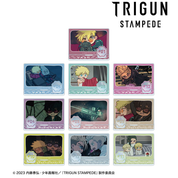 TVアニメ「TRIGUN STAMPEDE」 トレーディング ゆるコマ パーツ付きアクリルスタンド 10個入りBOX[アルマビアンカ]