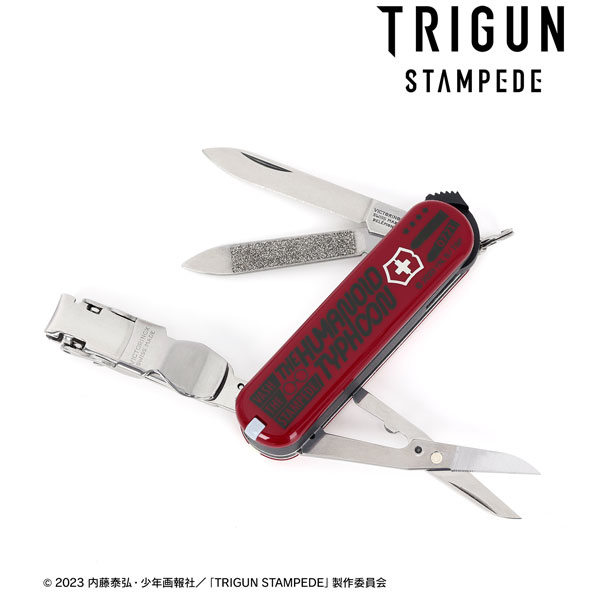 TVアニメ「TRIGUN STAMPEDE」 ビクトリノックス ヴァッシュ・ザ・スタンピード ネイルクリップ 580[アルマビアンカ]