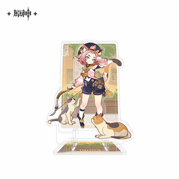原神 七聖召喚大会シリーズ キャラアクリルスマホスタンド ディオナ